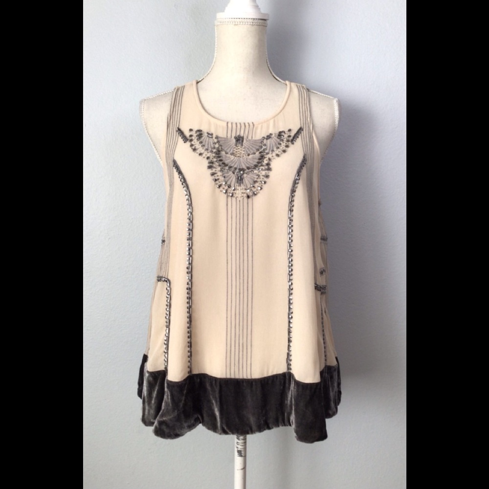 Anthropologie Moulinette Soeurs Tank Top Blouse